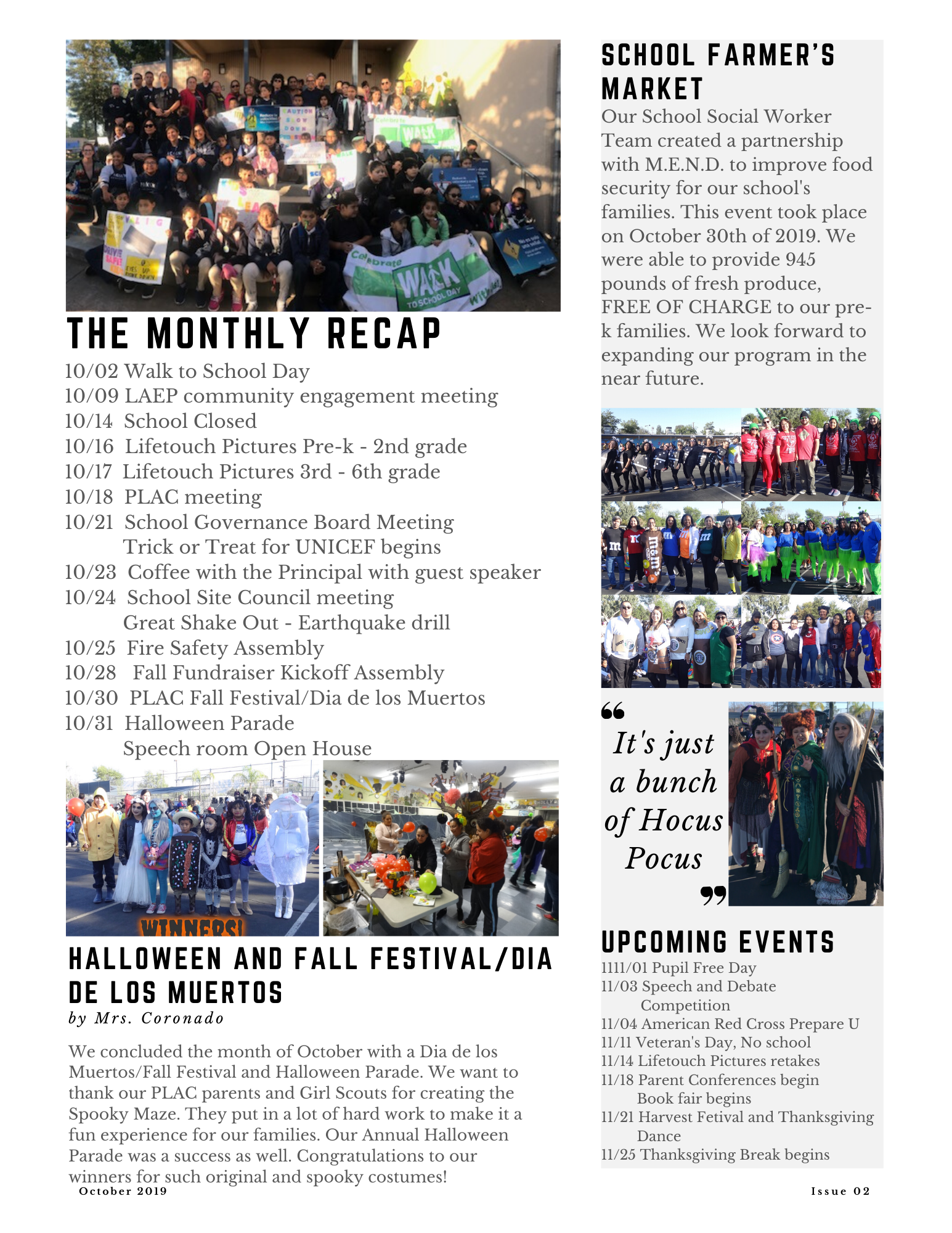 page 2 newsletter